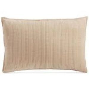 Oake Home Contrast Stitch
Decorative Pillow, Cream,
16"×24"
